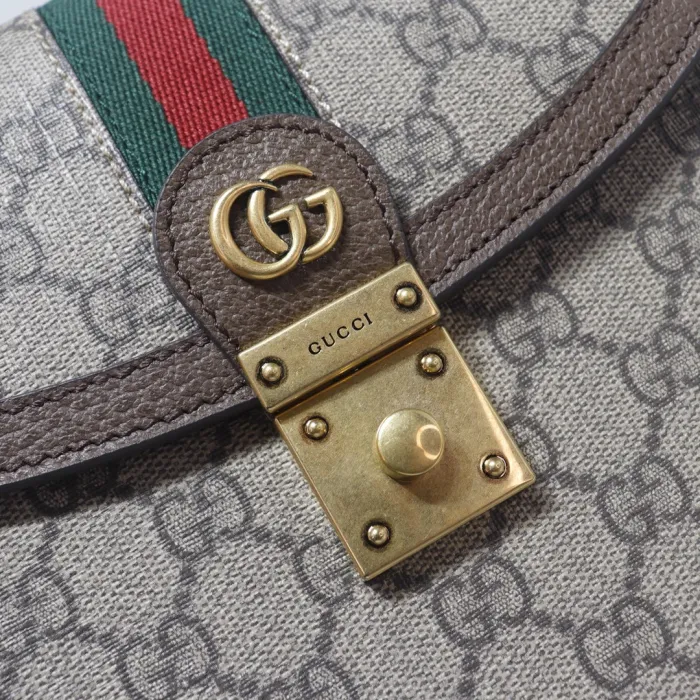 29b817346f7c755a GUCCI OPHIDIA SMALL TOP HANDLE BAG WITH WEB