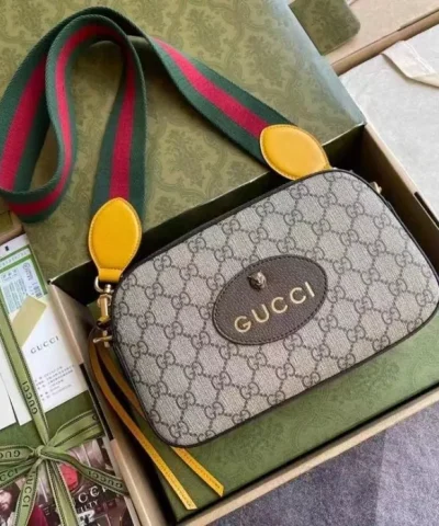 NEO VINTAGE GG SUPREME MESSENGER BAG - top-grade luxury bag dupe