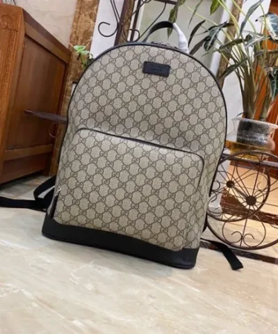 Fake Gucci Medium GG Backpack With Tag - best quality fake designer bag