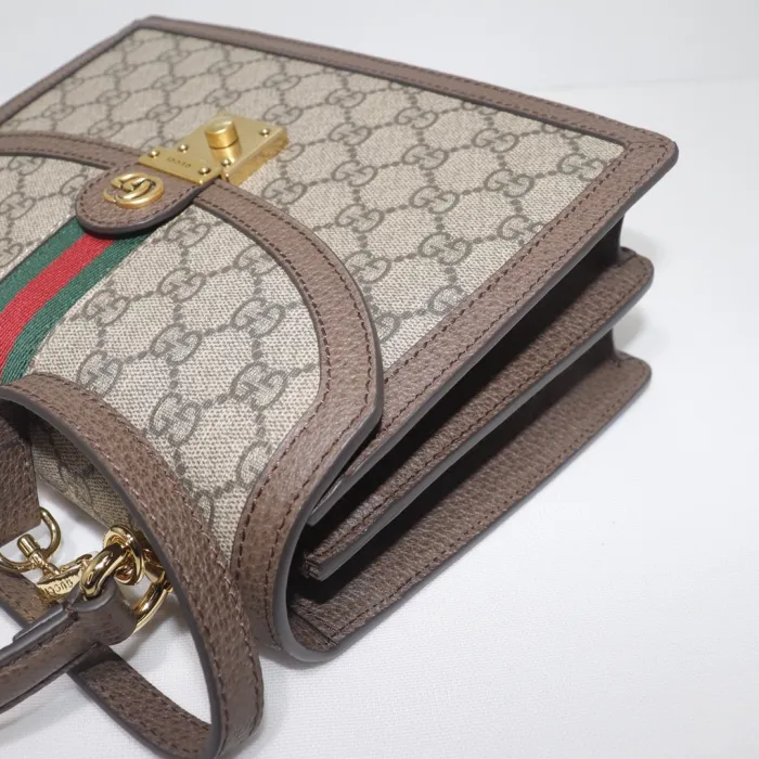 57296a824a256eb2 GUCCI OPHIDIA SMALL TOP HANDLE BAG WITH WEB