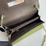 PORTAFOGLIO GUCCI OPHIDIA GG CHAIN ​​- borsa di lusso di prima qualità