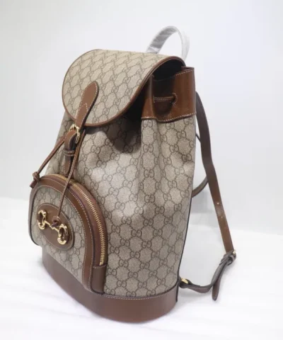 Fake Gucci Horsebit 1955 Backpack - top-grade luxury bag dupe