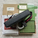 Replica Gucci GG Black Briefcase - premium superclone handbag