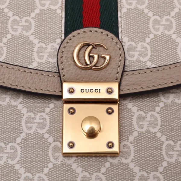 GUCCI OPHIDIA SMALL TOP HANDLE BAG WITH WEB - Image 7