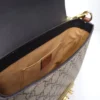 Fake Gucci Supreme Monogram Web Medium Padlock Messenger Shoulder Bag - best quality fake designer bag