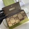 GUCCI OPHIDIA GG CHAIN WALLET - ultra-realistic fake purse