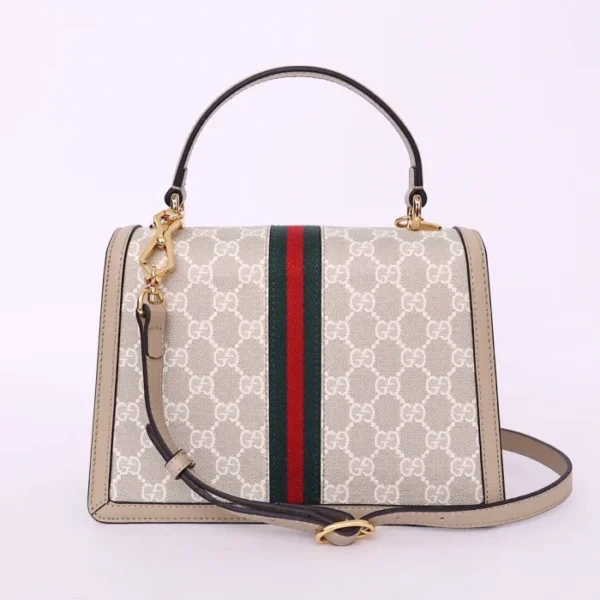 GUCCI OPHIDIA SMALL TOP HANDLE BAG WITH WEB - Image 16