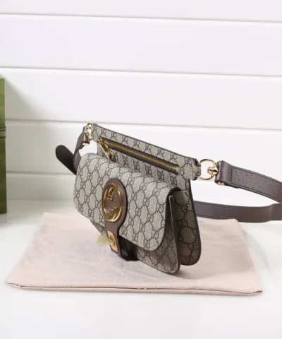 GUCCI GG SUPREME BLONDIE WAIST BAG - best quality fake designer bag