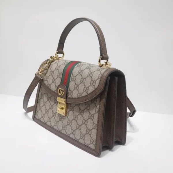 GUCCI OPHIDIA SMALL TOP HANDLE BAG WITH WEB - Image 20