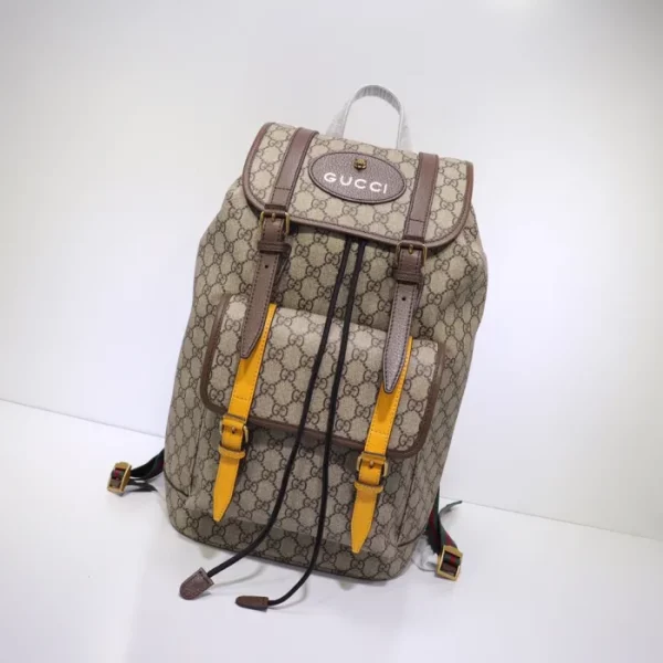 Replica GUCCI GG Supreme Leather Backpack - affordable designer bags