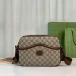 GUCCI MESSENGER BAG WITH INTERLOCKING G - 1:1 premium replica handbag