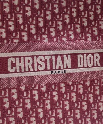 Fake Dior Tote Book Red Print - high-quality designer bag dupe