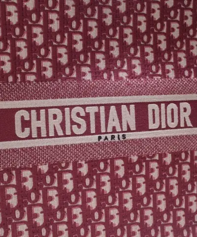 Fake Dior Tote Book Red Print - high-quality designer bag dupe