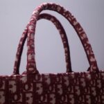Replica Dior Tote Book Red Print - 1:1 premium replica handbag