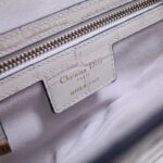 Replica Dior Saddle Bag Crocodile White