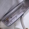 Fake Dior Saddle Bag Crocodile White - 1:1 premium replica handbag