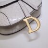 Fake Dior Saddle Bag Crocodile White - best quality fake designer bag
