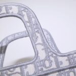 Replika Dior Tote Book Mini CD Szary