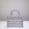Fake Dior Tote Book Mini Cd Grey - high-end replica designer purse