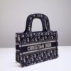 Fake Dior Tote Book Mini Cd Black - high-quality designer bag dupe