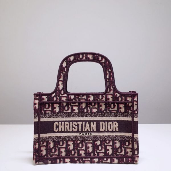Replika Dior Tote Book Mini CD Red