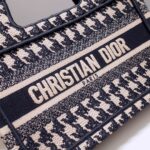 Replica Dior Tote Book Mini Houndstooth - high-end replica designer purse