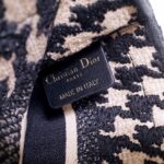 Replica Dior Tote Book Mini Houndstooth - high-quality designer bag dupe