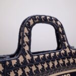 Replica Dior Tote Book Mini Houndstooth - affordable luxury replica bag