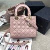 Fake Lady Dior Large Pink - top-grade luxury bag dupe