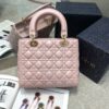 Fake Lady Dior Large Pink - high-end replica designer purse