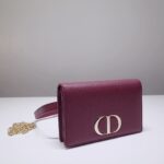 Replica Dior 30 Montaigne Pouch Red - 1:1 premium replica handbag