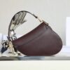 Replica Dior Saddle Bag Bordeaux - best quality fake designer bag