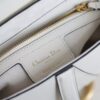 Fake Dior Saddle White Wool - top-grade luxury bag dupe