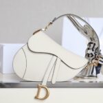 Replica Dior Saddle White Wool