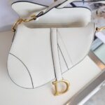 Replica Dior Saddle White Wool