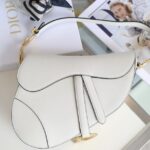 Replica Dior Saddle White Wool