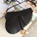 Replica Dior Saddle Bag Black