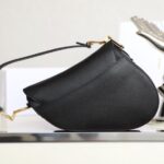 Replica Dior Saddle Bag Black