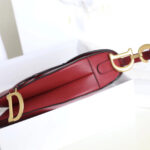 Replica Dior Saddle Bag Red - top-grade luxury bag dupe