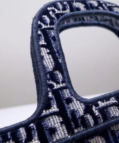 Replica Dior Tote Book Mini Cd Blue - elite factory replica handbag