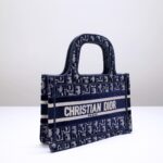 Replica Dior Tote Book Mini Cd Blue - 1:1 premium replica handbag