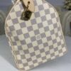 Fake Louis Vuitton Speedy White Grid - premium superclone handbag