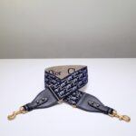 Replica Dior Adjustable Shoulder Strap Grey - 1:1 premium replica handbag