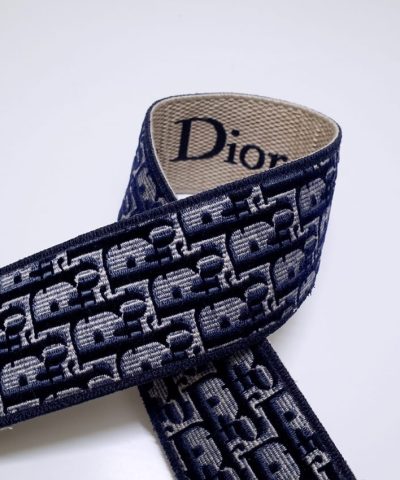Fake Dior Adjustable Shoulder Strap Grey - affordable luxury replica bag