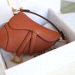 Replica Dior Saddle Bag Brown