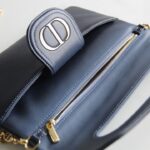 Replica Dior Double Bag Blue