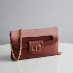 Replica Dior Double Bag Red - high-end replica designer purse