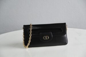 Replica Dior Double Bag Black - premium superclone handbag