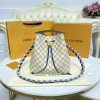 Replica Louis Vuitton Neonoe Bb White Grid - best quality fake designer bag
