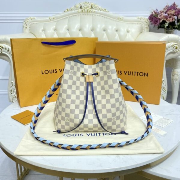 Replica Louis Vuitton Neonoe Bb White Grid